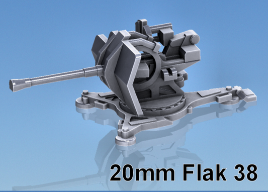 20mm Flak 38 gezogen