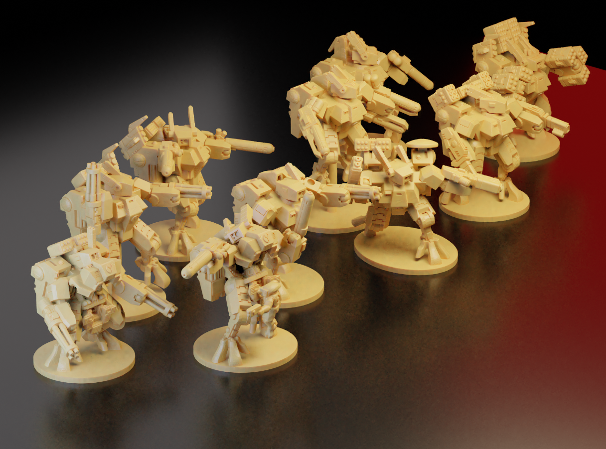 Satotta Mech Assault Suits