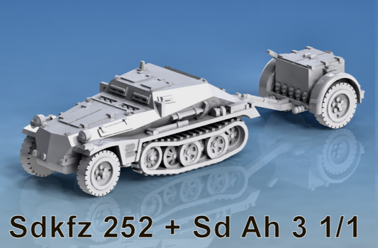 Porta municiones Sdkfz 252 Leichter Gepanzerter Munitionskafafwagen