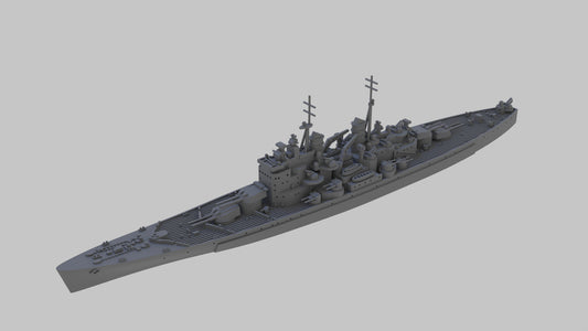 HMS Vanguard Battleship