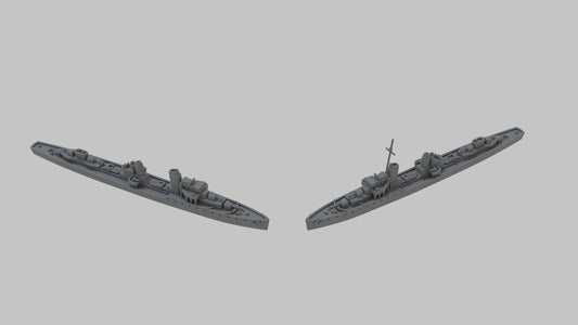 3x Type 1934 class destroyers