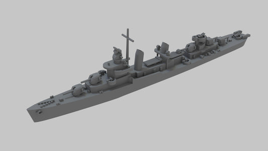 3x Fletcher class destroyer